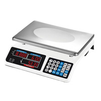 Balance électronique numérique Veidt Weighing ACS-809 30kg/5g pour supermarché avec calcul du prix, impression d'étiquettes et code-barres