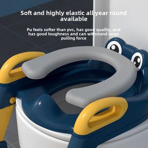 Trẻ em có thể gập lại PP nhà vệ sinh chỗ ngồi và bước phân mềm Bô ghế với mô hình động vật nhà vệ sinh Viện trợ cho trẻ em trai và trẻ em gái - Product Image 3