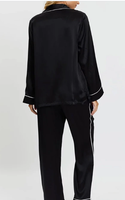 Vente en gros 100% pure soie de mûrier pyjamas vêtements de nuit femmes boutonné 22mm ensembles de pyjamas en soie