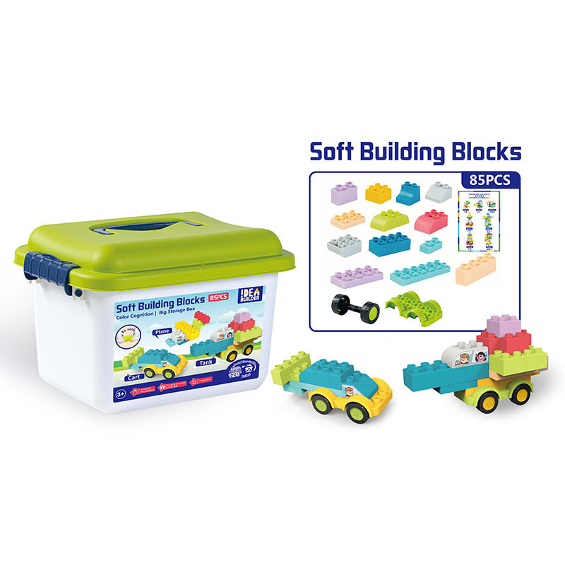 85 Pcs Soft Play Blocks