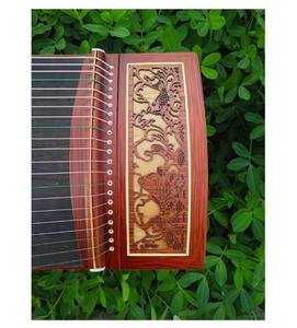 Guzheng cinese tradizionale inciso vuoto Yangzhou Guzheng 21 corde cetra antichi strumenti musicali cinesi - Product Image 4