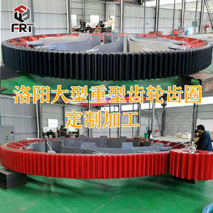 Engranajes Anulares de Gran Tamaño y Alta Resistencia para Hornos Rotatorios, Molinos de Bolas, Maquinaria Minera y Petrolera, Fabricación No Estándar, Fundición y Forja - Product Image 2