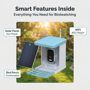 Produits Tendances 2026 Distributeur Automatique Intelligent pour Animaux de Compagnie avec <span class=keywords><strong>Rappel</strong></span> de Repas, Étanche IP67, Double Bol, Plastique Durable, Batterie de Secours - Product Image 3