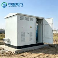 Poste de transformateur compact préfabriqué YBG 1000 kVA 10 kV/0,4 kV à transformateur immergé dans l'huile pour la distribution d'énergie industrielle