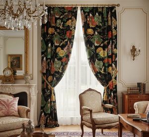 Elegant Samurai And Geisha Floral Art Window Curtains Dense Floral Panel 70% <b>Light</b> Blocking Luxury Decorative Curtains - Product Image 5