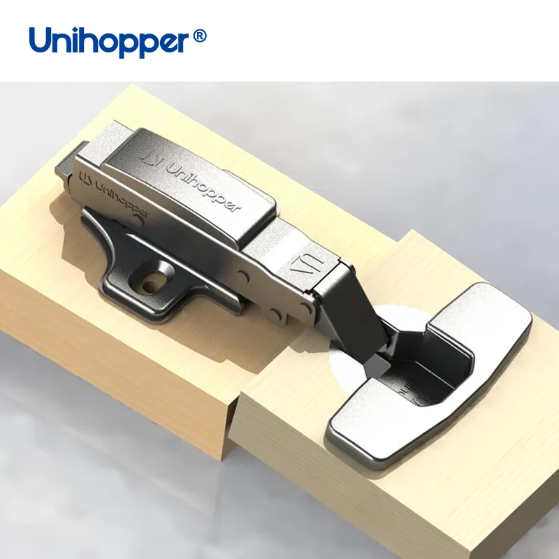 Unihopper Bán hàng nóng Clip on mềm đóng cửa 3D thủy lực đồ nội thất nhà bếp tủ bản lề