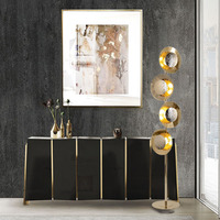 Lampadaires art design minimaliste smart chambre boule or chevet salon décor led coin debout moderne lampadaires