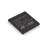 Nuevo microcontrolador MCU STM32F103VCT6 LQFP100 en paquete original, componentes electrónicos en stock