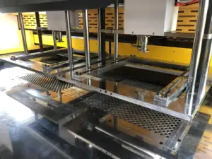 TM-1080D Automatic Double Heads Blanking Machine For Packaging Box