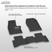 SONSANG tapis de sol usine TPE pied de sol 4d ensemble de tapis de voiture Tpe tapis de voiture pour Toyota Prius tapis de voiture