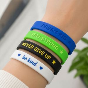 Eco Friendly Soft Silicone Wristband Custom Logo Printed Rubber <b>Bracelet</b> for Business Gift Advertising Campaign - Product Image 2