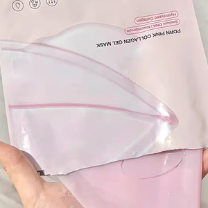 Großhandel Lachs-DNA PDRN Rosa Kollagen-Tuch 28g*4EA Über Nacht Hydrierend Straffende Gesichtsmaske für Empfindliche Hautpflege - Product Image 3