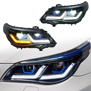 Pour 5 classe E60 2003-2010 assemblage de phares LED automatique édition tonnerre bleu feux de signalisation diurnes Modification - Product Image 1