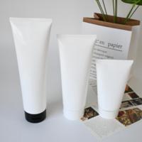 Tubes écologiques 100ML 150ML pour cosmétiques soins de la peau doux au toucher Cosmet Tube en plastique emballage Pe