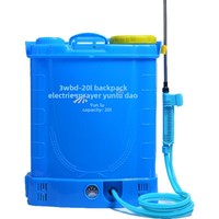 Pulvérisateur à dos agricole 16-30L, pulvérisateur manuel électrique, applicateur de pesticides liquides et d'engrais pour la ferme et le jardin