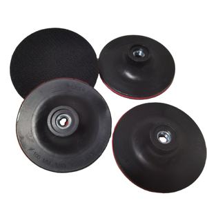 Disco Abrasivo de Doble Acción Hai <span class=keywords><strong>Yanda</strong></span>, Almohadilla de Pulido con Anillo de Gancho, Respaldo Adhesivo con Rosca para Taladro - Product Image 3