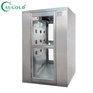 GMP Standard Electronic Interlock Air Shower Clean Room For Laboratory