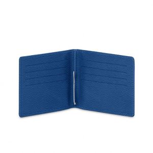Portefeuille carré en cuir PU pour hommes, fabriqué en Chine, avec porte-cartes de visite et logo - Product Image 1