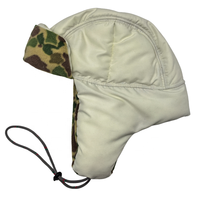 OEM venta al por mayor personalizado Ushanka bombardero sombrero de piel cálido soldado ruso invierno camuflaje esquí trampero sombrero orejeras para pesca deportiva