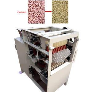 Removedor de piel roja de cacahuete húmedo Procesamiento de soja Máquina peladora de almendras Pelador de nueces - Product Image 5