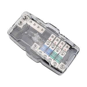 Bloque de Fusibles ANL <span class=keywords><strong>MIDI</strong></span> Multivía, Bloque de Distribución de Energía de Cobre de Alta Resistencia para Sistemas de 12V 24V, Audio para Automóviles, Marino - Product Image 6