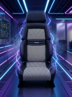 Siège de course universel Recaro Classic LX JBR1081B prêt à être expédié pour voitures modifiées et simulateurs de course avec fonction de dégagement rapide