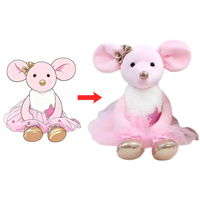 Jouets en peluche en coton PP en vrac de grande taille, logo personnalisé, drôle, adapté aux nouveau-nés, jouet en peluche pas cher, cadeau de Noël
