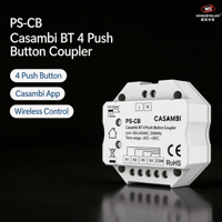 100-240VAC Casambi BT 4 Tombol Tekan Coupler PS-CB