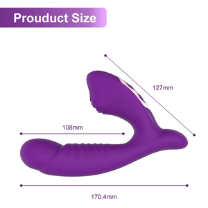 Venta completa <span class=keywords><strong>sexual</strong></span> sex shop dildos adultos vibrador 2 en 1 estímulo clítoris vagina masturbación juguetes sexuales para mujer - Product Image 2