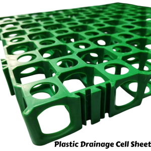 Sistema de Drenaje de Paredes para Sótanos Subterráneos, Celdas de Drenaje de Plástico Interconectadas, Rejilla para Crear Jardines Verticales y Campos de Golf - Product Image 1