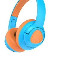 Headphone Nirkabel Brightblue T1 Kid Over-Ear dengan Peredam Kebisingan ENC 5.4, Tahan Air IPX5, Waktu Putar 20+ Jam, Kontrol Sentuh