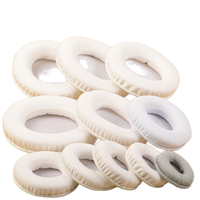 Couvertures rondes en mousse pour écouteurs pour 45 55 65 70 75 80 90 100mm Oreilles Accessoire Casque Oreillettes