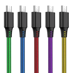 最具竞争力的聚氯乙烯电缆通用串行总线耐用充电电缆安卓手机微型通用串行总线充电器
