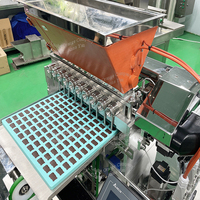 Machine à bonbons gélifiés commerciale, machine à déposer le chocolat, machine à remplir le sirop, matériau de qualité alimentaire durable et stable