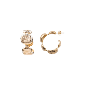 Orecchini alla Moda YFB E607 in Acciaio Inossidabile, Cerchi da 3,2 cm di Diametro per Vendita all'Ingrosso - Product Image 3