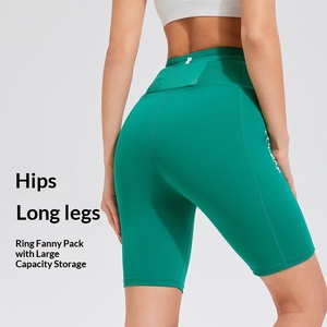 Shorts de Nylon y Spandex sin Costuras de Cintura Alta para <span class=keywords><strong>Mujer</strong></span>, Ajustados, con Cintura Elástica para Yoga, Deportes, <span class=keywords><strong>Ciclismo</strong></span>, Running y Levantamiento de Cadera - Product Image 4