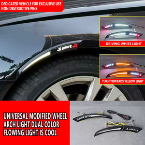 Accesorios Exteriores para Automóviles, Luces Dinámicas Secuenciales para Pasos <span class=keywords><strong>de</strong></span> Rueda, ABS Acrílico - Product Image 4