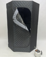 Sauna moderne portable nord-américain complet hammam acrylique vapeur humide usage domestique pliant électrique populaire pour les appartements