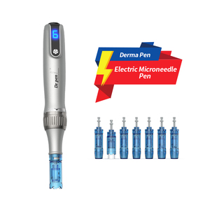 <span class=keywords><strong>Derma</strong></span> Pen Électrique à Micro-aiguilles, Interface de Charge USB Type-C, Micro-courant Métallique, Crème Réparatrice pour Cicatrices d'Acné et Pores, Éclaircissant pour la Peau, UE - Product Image 1