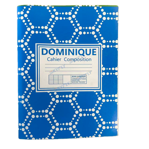 Cahiers de composition avec couverture en carton ivoire, 144 pages, format A5, lignage Seyès, reliure piquée à cheval, pour l'école et le bureau - Product Image 2