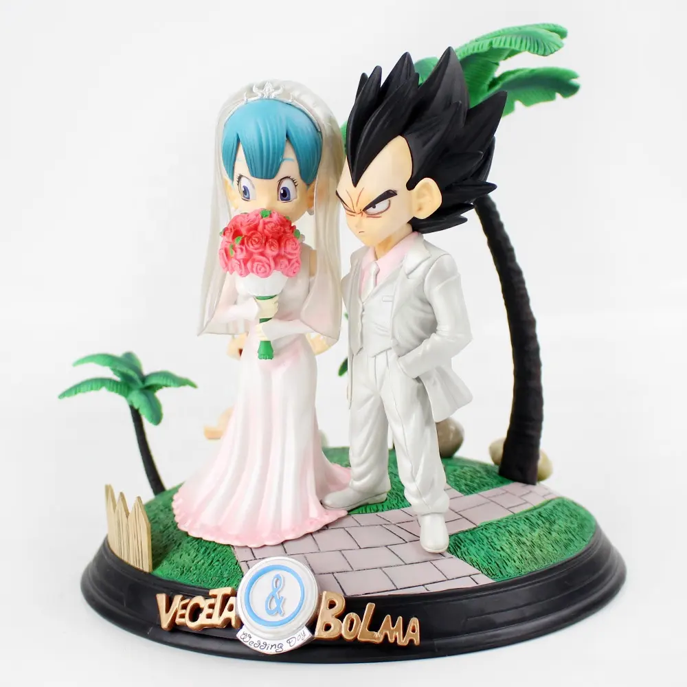 Anime BDZ Z Vegeta & Bulma Hochzeitstag Figur Modell Spielzeug