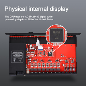 Nouveau design ADSP 4 entrées 8 sorties Processeur audio DSP 96 kHz Construction métallique <span class=keywords><strong>SNR</strong></span> >110 dB Réponse 20 Hz-20 kHz pour utilisation automobile Excellent prix - Product Image 3