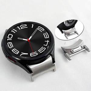 Bracelet en alliage de titane respirant de luxe pour <span class=keywords><strong>Samsung</strong></span> pour <span class=keywords><strong>Galaxy</strong></span> <span class=keywords><strong>Watch</strong></span> 6/7/<span class=keywords><strong>5</strong></span>/4 Taille 22 mm Bouton à dégagement rapide Bracelets de montre - Product Image 6