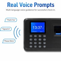 Máquina de Control de Asistencia por Huella Dactilar al Mejor Precio, Sistema de Control de Acceso con Código PIN, Reloj Biométrico