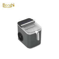 Machine à glaçons électrique portable Ronchi, mini, écran tactile, nettoyage automatique, plastique, usage domestique, hôtelier, voiture, extérieur