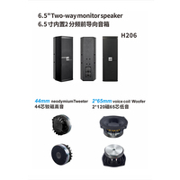KS206+HR15SP Haut-parleur colonne professionnel populaire actif avec subwoofer simple de 15 pouces et deux haut-parleurs de 6 pouces pour salles de classe, de conférence et de réunion
