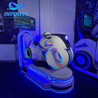 Simulateur de moto VR pour adultes super attrayant, machine à moto VR, simulateur de moto, simulateur de course automobile VR, réalité virtuelle
