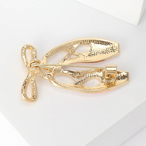 Broche Chaussure de Ballet Femme Gymnastique Artistique Alliage Plaqué Or Personnalisable Mignonne Épingles Cadeaux de Mariage Robe - Product Image 4