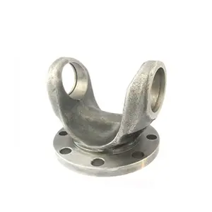 6.5-28-127 weld flange yoke for automotive cardan drive shaft yoke and automobile parts 1710 1810 series