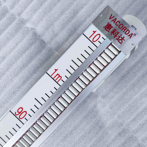 Sensor de electrodo magnético de plástico IP65 para medidor de nivel de amoníaco de Shenzhen, precisión de 0.5FS, medidores de nivel de fluido externos tipo bypass - Product Image 6